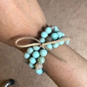 Plunder Sea glass inspired Bracelet